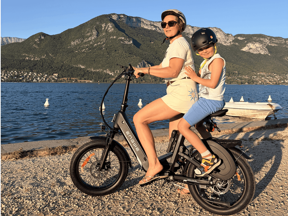 Vélo confort + selle biplace Jallot - vue 1